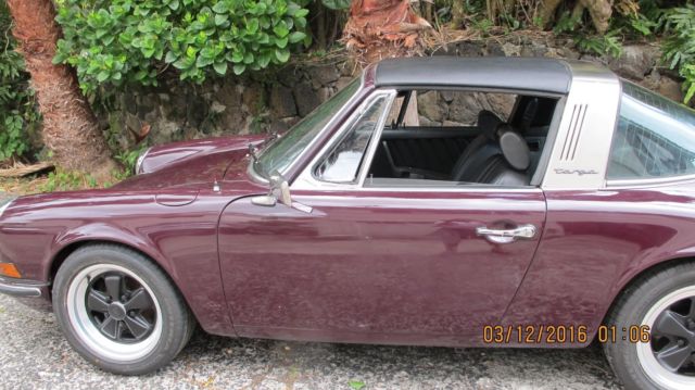 PORSCHE 1972 911 TARGA 1972 Porsche 911