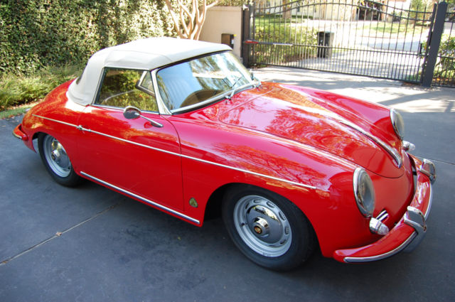 Porsche 356 - 1960 Porsche 356B T-5 Super-90 Roadster 1960 Porsche 356 Roadster