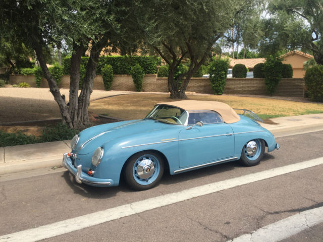 Porsche 356 Speedster with original parts, AC, and dry sump 2110cc 1958 Porsche 356