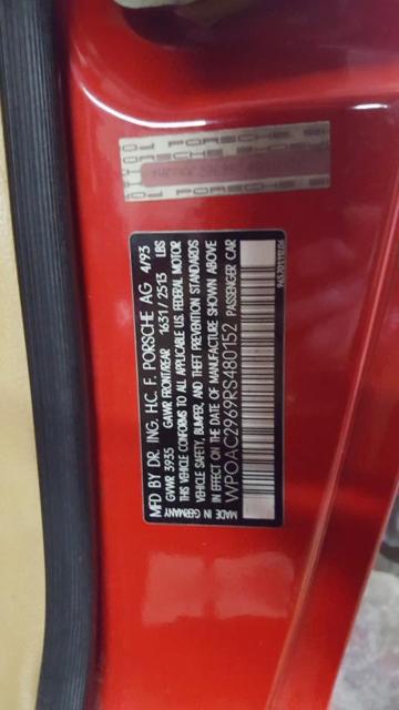 1994 Porsche 911 coupe - photo 6