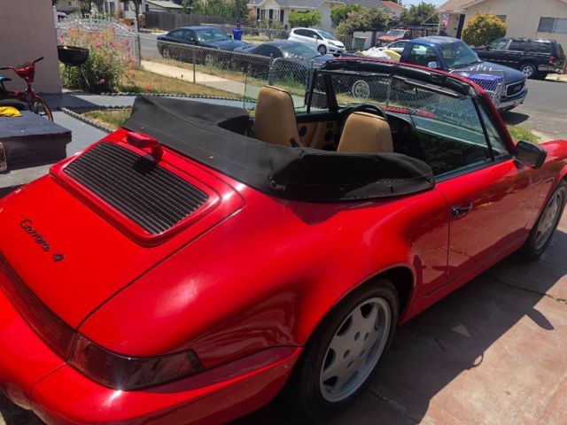 porsche 911 Carrera 4 1991 Porsche 911 Cabriolet