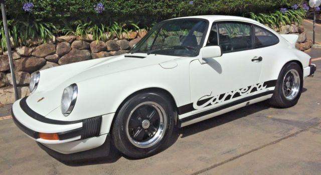 Porsche 911 Carrera EURO Model 2.7 MFI 210 HP 1974 Coupe Factory RS Specs 1974 Porsche 911 RS Carrera 2.7 MFI 210 HP Euro Model
