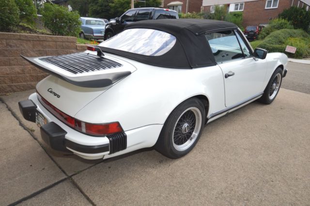 porsche 911 carrera s convertible 1986 Porsche 911 carrera