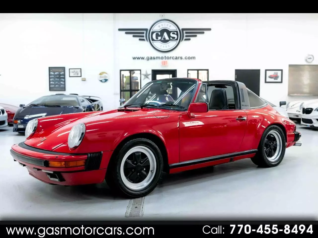 Porsche 911 Red with 195966 Miles, for sale! 1986 Porsche 911 Targa