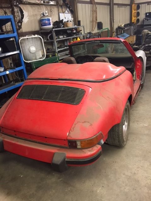 Porsche 911 Speedster Replica Project 1982 Porsche 911 Targa