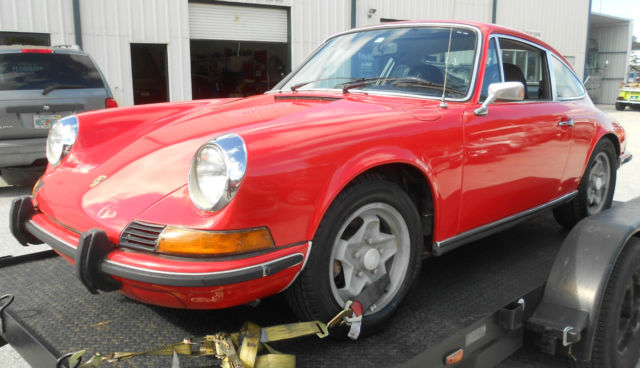 Porsche 911 T 1973 last year of the vintage kool looking body style 911 Running 1973 Porsche 911 911 T Coupe 2-Door