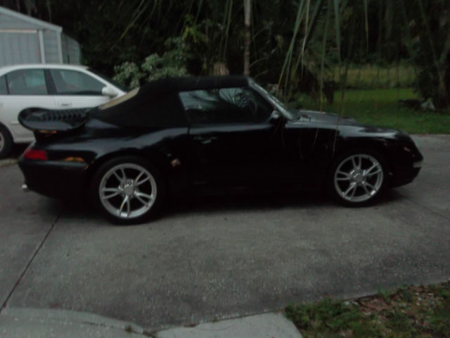 **PORSCHE 911SC/993 TWIN TURBO BODY 997 WHEELS TRIPLE BLACK ** 1979 Porsche 911 911SC/993/TWIN TURBO BODY