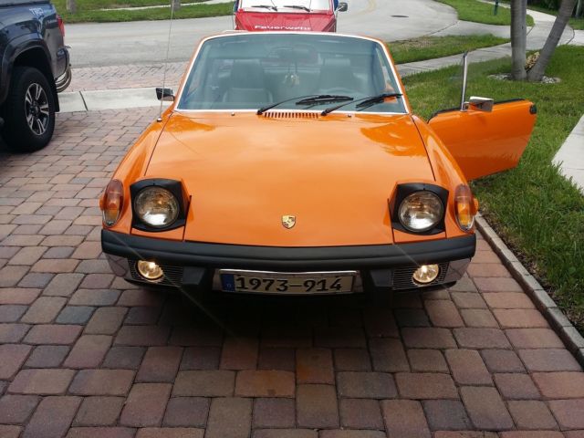Porsche 914 4 cyl., 2,0 ltr. fuel injected, A/C 1973 Porsche 914