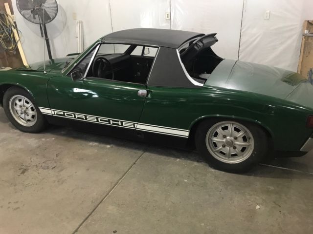 PORSCHE 914 COUPE Targa VINTAGE CLASSSIC ROADSTER 1971 Porsche 914 BLACK