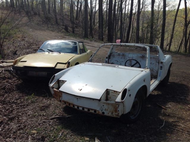 Porsche 914 perfect concourse restorers dream 1970 unrusted body. Vintage 1970 Porsche 914