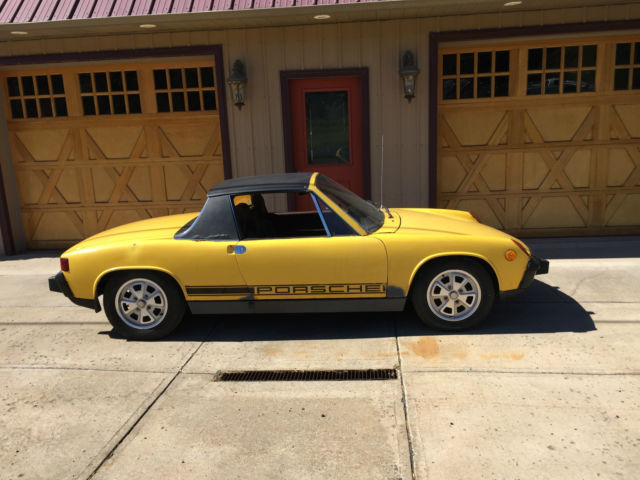 Porsche 914 Targa 1.8 L 1974 Garage Find! One Owner!!!! No Reserve !!!! 1974 Porsche 914 Base