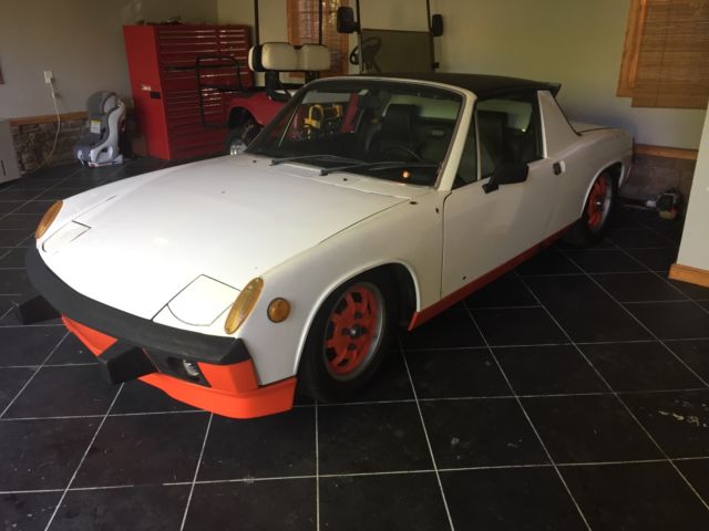 Porsche 914/4 RoadsterCan Am Creamsicle Limited edition 1974 Porsche 914