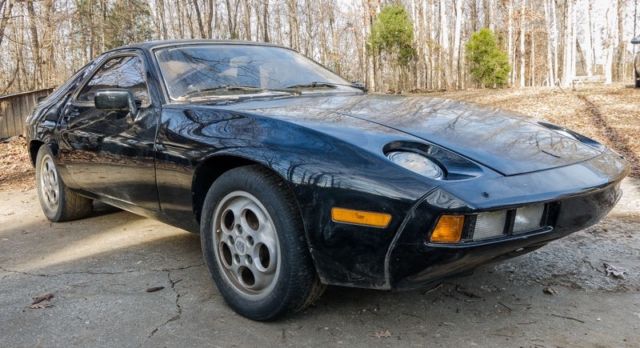 Porsche 928 1979 Black, Leather Interior, Restorable 1979 Porsche 928 2S