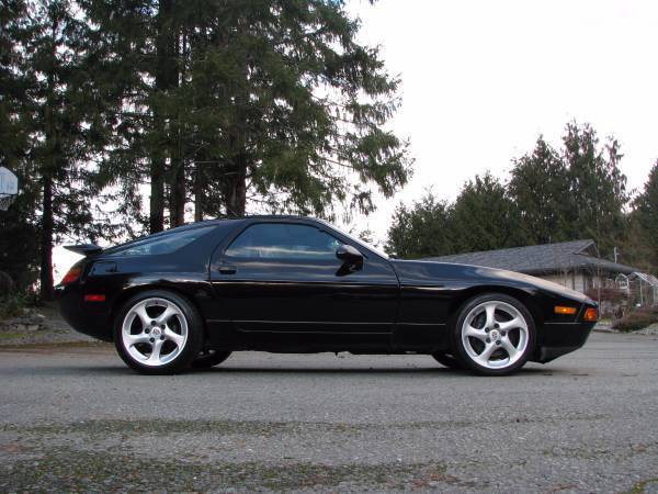 Porsche 928 GTS in Black Metallic Automatic 1993 928GTS 1993 Porsche 928 GTS