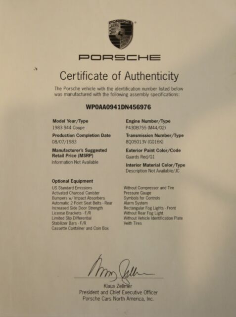 1983 Porsche 944 - photo 7