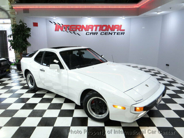 Porsche 944 Coupe 5-Speed Low Miles New Leather Rare White Over Black 1985 Porsche 944