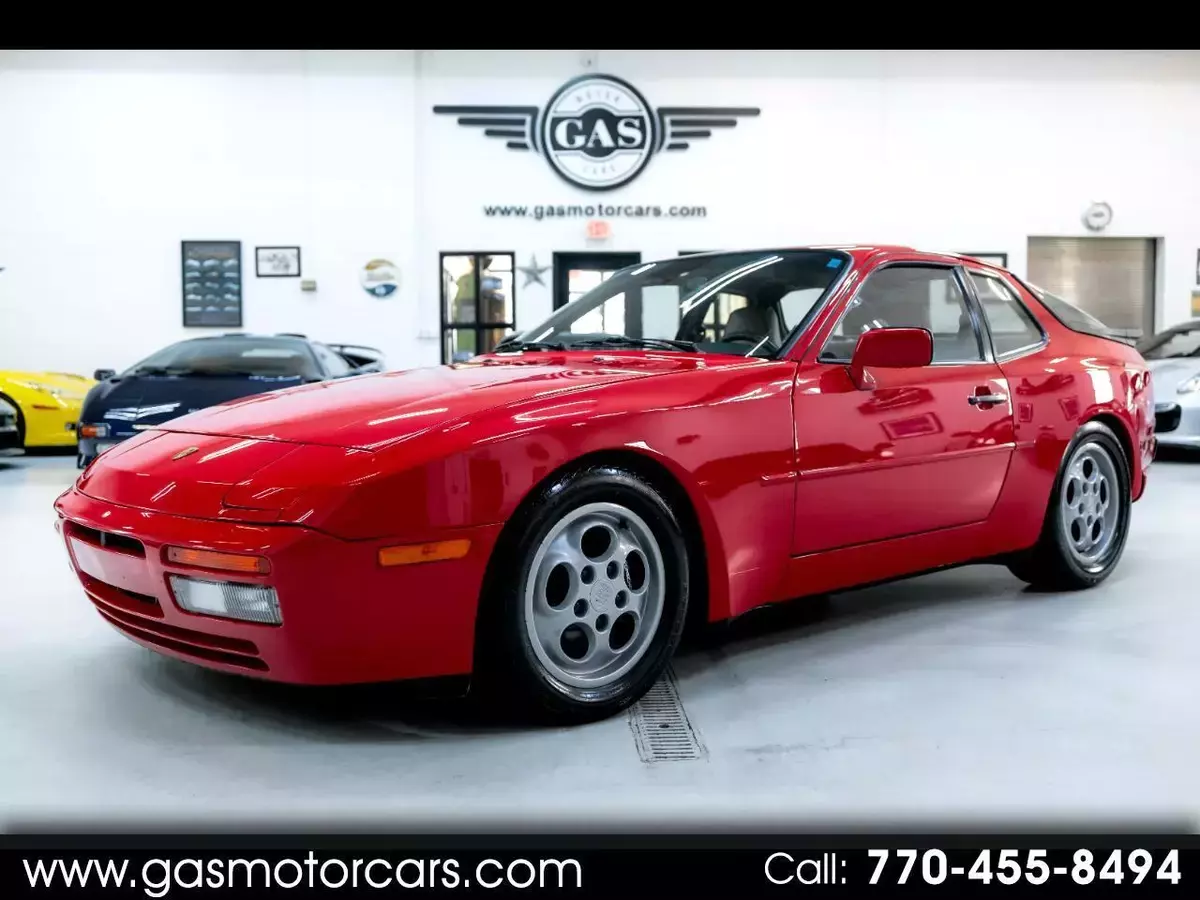 Porsche 944 Red with 31715 Miles, for sale! 1987 Porsche 944 Turbo