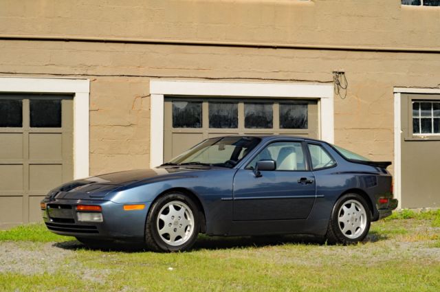 Porsche 944 S2 Baltic Blue Metallic with 59763 Miles, for sale! 1989 Porsche 944 S2