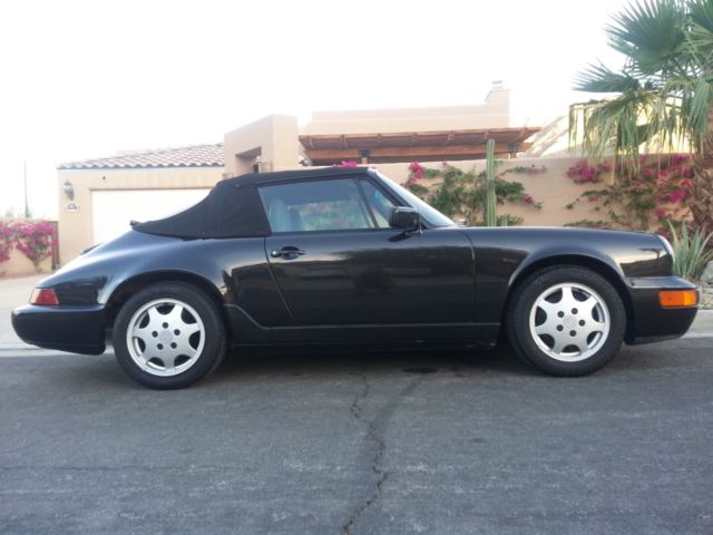 Porsche 964 C2 Cabriolet, exceptionl original in every way 1991 Porsche 911 Cabriolet