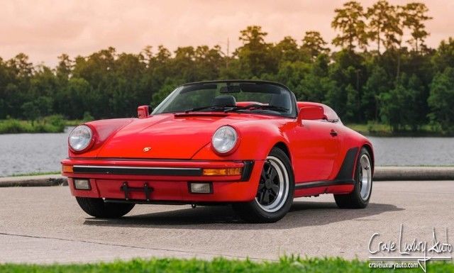 Porsche Carrera Speedster Loaded Rare Crave Luxury Auto. 1989 Porsche 911 Speedster