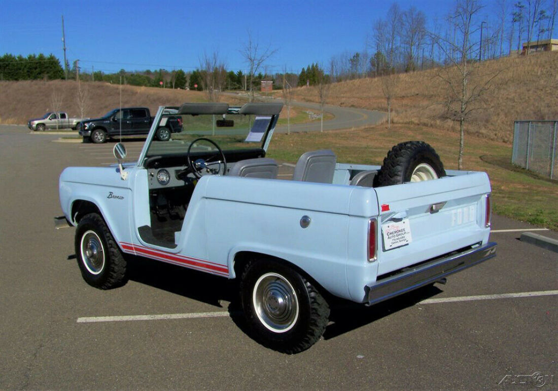 1966 Ford Bronco U13 ROADSTER 4X4 6CYL 3-SPEED UNCUT ORIGINAL VERY SOLID WAGON - photo 3