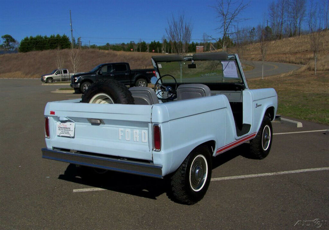 1966 Ford Bronco U13 ROADSTER 4X4 6CYL 3-SPEED UNCUT ORIGINAL VERY SOLID WAGON - photo 5