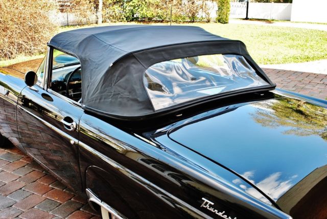 1955 Ford Thunderbird Convertible Hard & Soft Top Power Steering, Brakes - photo 11