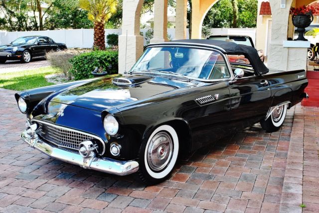 1955 Ford Thunderbird Convertible Hard & Soft Top Power Steering, Brakes - photo 12