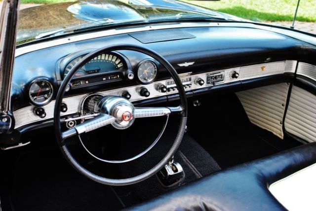 1955 Ford Thunderbird Convertible Hard & Soft Top Power Steering, Brakes - photo 4