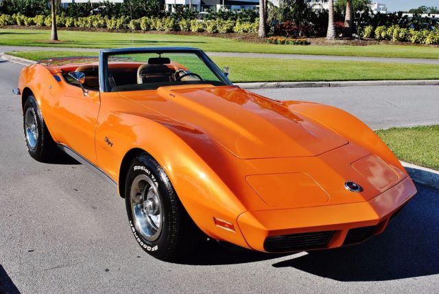 1973 Chevrolet Corvette Convertible LS4 454 V8 4-Speed Fully Restored - photo 2