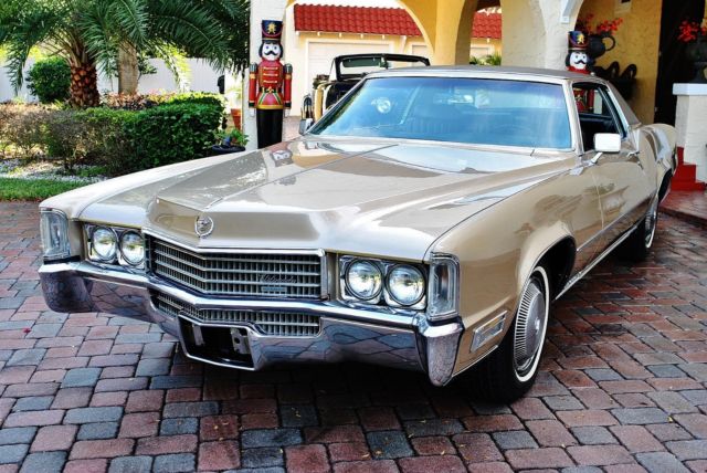 Power Steering & Brakes 500 V8 Engine Factory A/C Leather Interior 1970 Cadillac Eldorado Absolutely Immaculate Must See