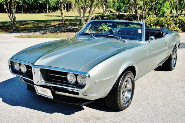 1968 Pontiac Firebird Convertible 350 V8 Auto w/ Buckets & Console - photo 2
