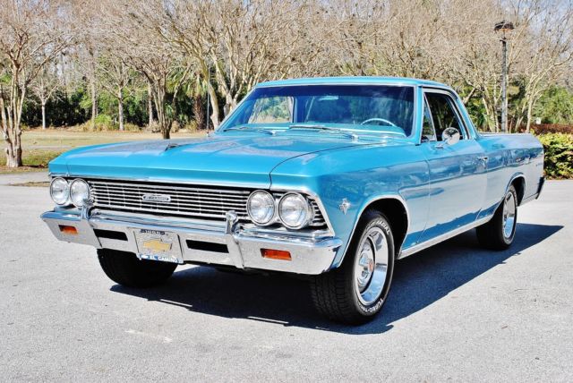 1966 Chevrolet El Camino 327/275hp Factory A/C Stunning Condition