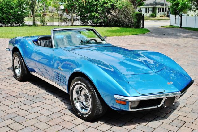 1970 Chevrolet Corvette Convertible Numbers Matching 350/300hp V8 Auto - photo 4