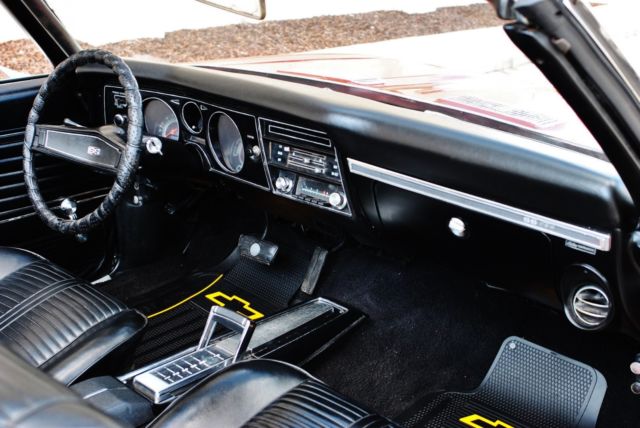 1969 Chevrolet Chevelle Convertible 396 V8 Auto Bucket Seats - photo 10