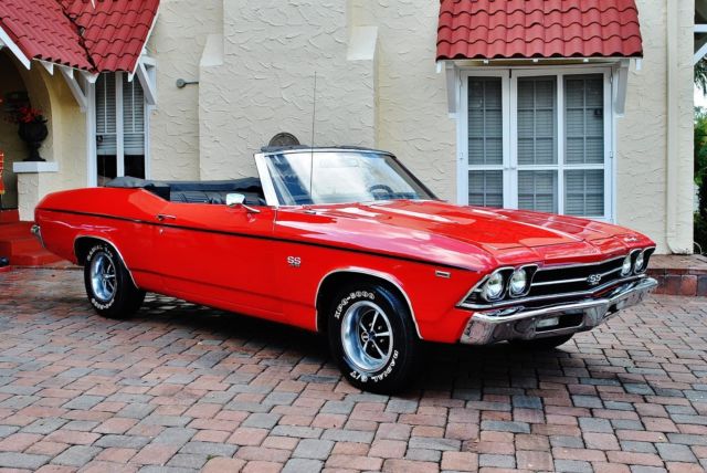 1969 Chevrolet Chevelle Convertible 396 V8 Auto Bucket Seats - photo 2