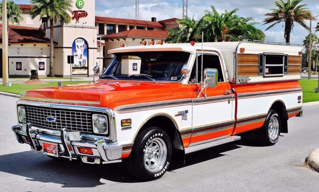 Power Steering Power Brakes 350 V8 Automatic Fully Detailed Engine Bay 1972 Chevrolet C-10 Custom Pickup Fully Restored Show Truck