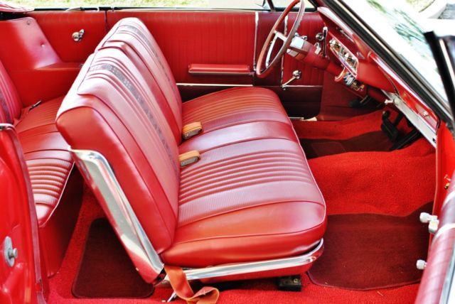 1966 Ford Galaxie 500 Convertible Rare 390 V8 Red on Red - photo 10
