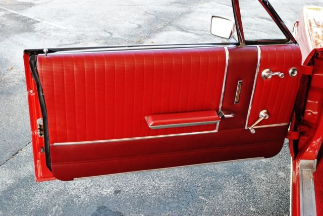 1966 Ford Galaxie 500 Convertible Rare 390 V8 Red on Red - photo 4