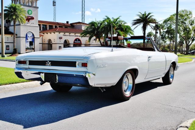 1966 Chevrolet Chevelle Convertible Fully Restored 454/500hp Crate Motor - photo 4