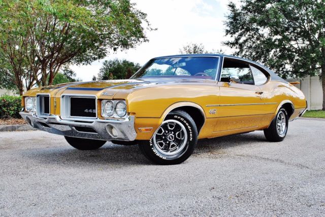 Power Steering Power Front Disc Brakes 1971 Oldsmobile 442 Numbers Matching 455 Rocket V8 Engine