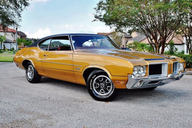 1971 Oldsmobile 442 Numbers Matching 455 Rocket V8 Engine - photo 2