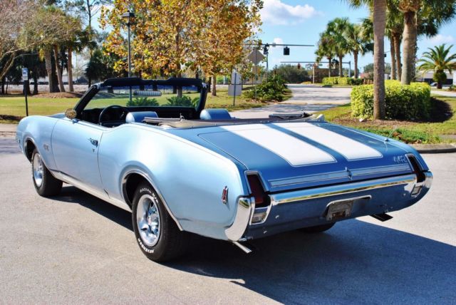 1969 Oldsmobile Cutlass Supreme Convertible 455 V8 Rocket Factory A/C - photo 4