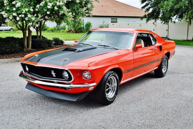 1969 Ford Mustang Mach 1 Numbers Matching 351 4bbl V8 Marti Report - photo 2
