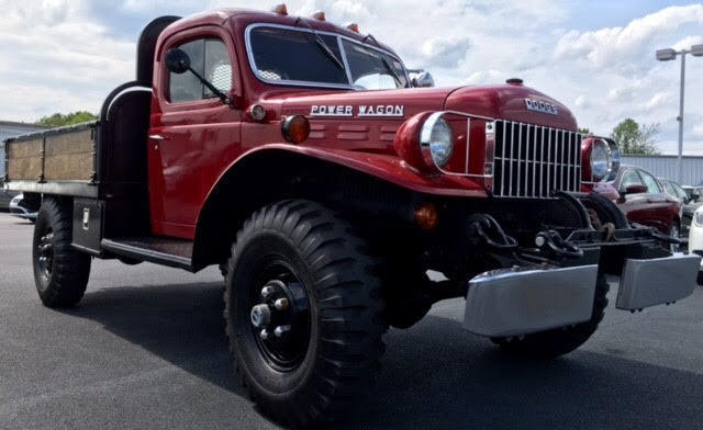 POWER WAGON 4x4, Red, Hydraulic Dump, PTO, Winch, Restored, AMERICAN HISTORY 1957 Dodge Power Wagon