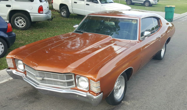 Powerful 1971 Malibu 350 engine 350 transmission Daily Driver !! NO RESERVE!!! 1971 Chevrolet Chevelle