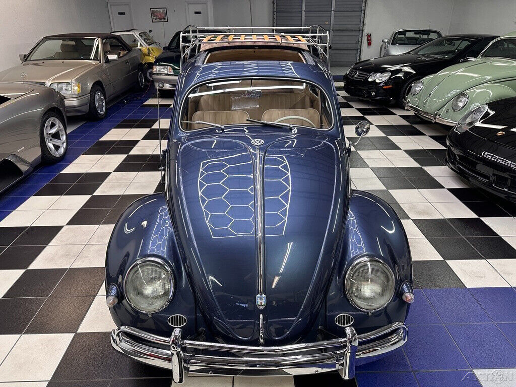 1956 Volkswagen Beetle - Classic SHOW QUALITY 56 OVAL RAG TOP - STUNNING ! - photo 4