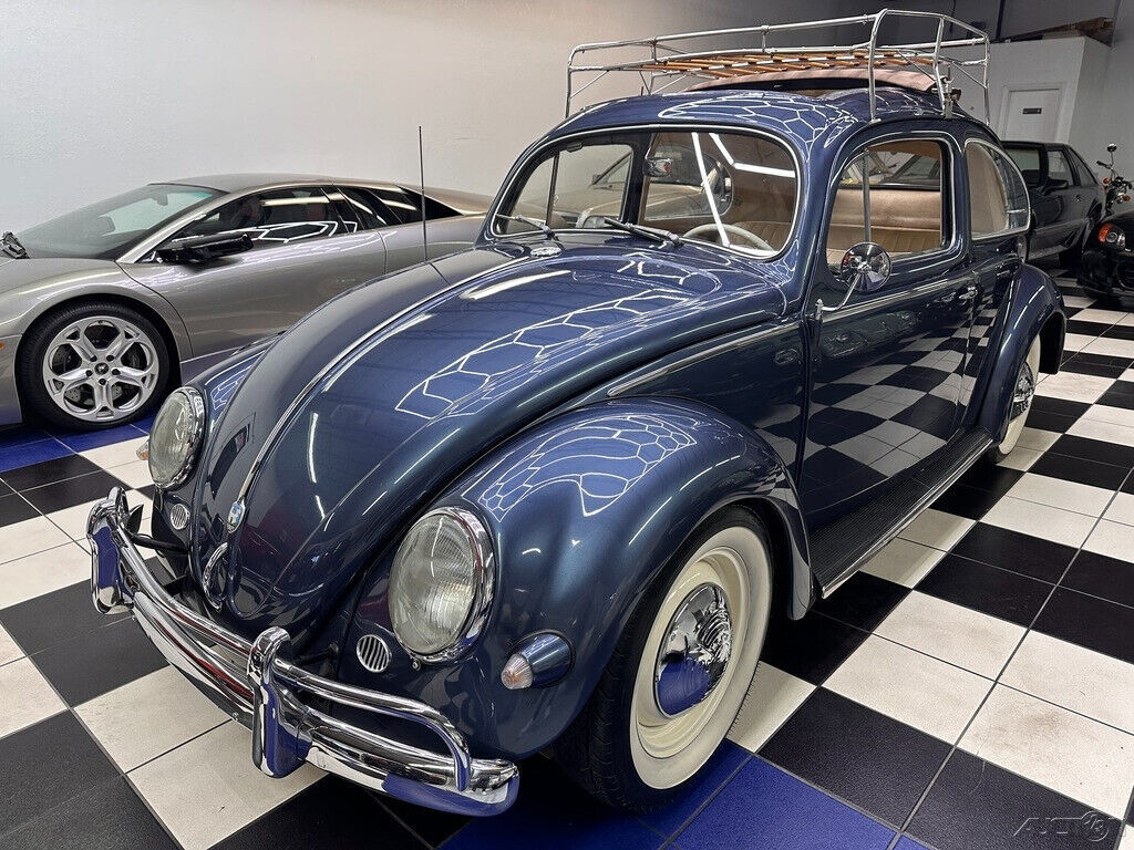 1956 Volkswagen Beetle - Classic SHOW QUALITY 56 OVAL RAG TOP - STUNNING ! - photo 7