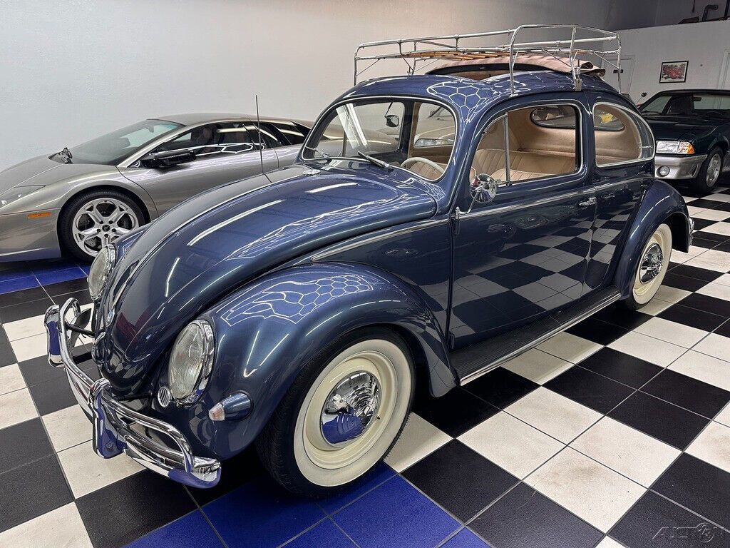 1956 Volkswagen Beetle - Classic SHOW QUALITY 56 OVAL RAG TOP - STUNNING ! - photo 8
