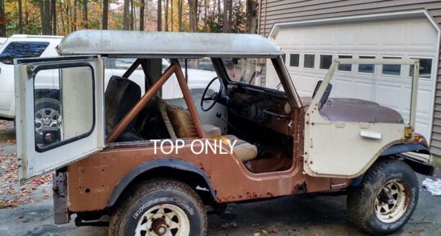 pre 1973 jeep cj5 aluminum top 1974 Jeep CJ